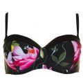 Womens Black Camilay Citrus Bloom Bikini Top 63334 by Ted Baker from Hurleys