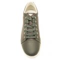 Mens Grey Multi Logo Trainers 11101 by Armani Jeans from Hurleys