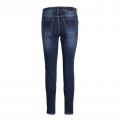 Womens Mid Blue J01 Super Skinny Fit Mid Rise Jeans 94518 by Armani Exchange from Hurleys