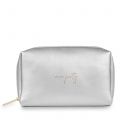 Womens Silver Oh So Pretty Make Up Bag 80335 by Katie Loxton from Hurleys