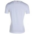 Mens White Paisley Logo S/s Tee Shirt