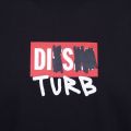 Mens Black T-Diegos-B10 S/s T Shirt 93406 by Diesel from Hurleys
