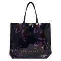 Womens Navy Nimscon Pomegranate Large Icon Bag 81324 by Ted Baker from Hurleys