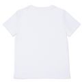 Boys White Colour Logo S/s T Shirt 86807 by Kenzo from Hurleys