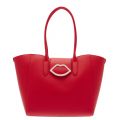 Womens Scarlet Cupids Bow Sofia Tote Bag 34905 by Lulu Guinness from Hurleys