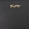 Womens Black Iconic Tommy Medium Zip Around Wallet 100941 by Tommy Hilfiger from Hurleys