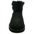 Australia Womens Black Mini Bailey Button Bling Boots 7750 by UGG from Hurleys