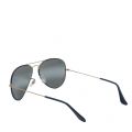 Copper/Dark Blue RB3025 Aviator Large Sunglasses 43489 by Ray-Ban from Hurleys