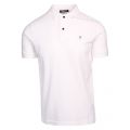 Mens White Small Logo S/s Polo Shirt 41128 by Replay from Hurleys