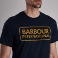 Mens Navy Essential Large Logo S/s T Shirt 46492 by Barbour International from Hurleys