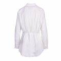 Womens White Ruched Back Blouse 78005 by Emporio Armani from Hurleys