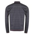 Mens Black Tootie Check Bomber Jacket 29322 by Ted Baker from Hurleys