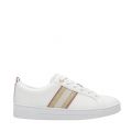 Womens White Baily Webbing Trainers 81309 by Ted Baker from Hurleys