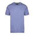 Mens Mid Blue Classic Zebra Regular Fit S/s T Shirt 43310 by PS Paul Smith from Hurleys