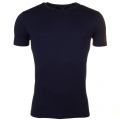 Mens Blue Back Print Eagle Regular Fit S/s Tee Shirt 61231 by Armani Jeans from Hurleys