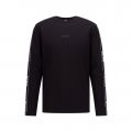 Mens Black Twrapped L/s Tee T Shirt 110014 by BOSS from Hurleys