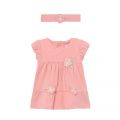 Baby Pink Dress & Headband Set 85113 by Mayoral from Hurleys