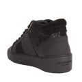 Mens Black Rubber Mosaic Propulsion Mid Geo Trainers 46430 by Android Homme from Hurleys