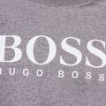 Mens Charcoal Lounge Logo Crew Sweat Top 9981 by BOSS from Hurleys
