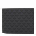 Mens Dark Blue Eagle Print Bifold Wallet 55624 by Emporio Armani from Hurleys