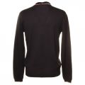 Tipped Knit S/s Polo Shirt in Black 63805 by Pretty Green from Hurleys