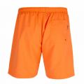 Mens Bright Orange Seabream Taped Logo Swim Shorts 26785 by BOSS from Hurleys