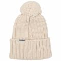 Mens White Semiury 3 Knitted Hat 77002 by Napapijri from Hurleys