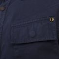 Mens Dress Blue Garment Dyed Overshirt 88130 by Barbour International from Hurleys