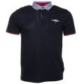 Mens Navy Beevar S/s Polo Shirt 67440 by Ted Baker from Hurleys