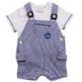 Baby Ocean Dungarees & T Shirt Set 22490 by Mayoral from Hurleys