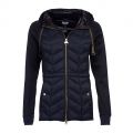 Womens Black Playoff Hybrid Sweat Jacket 79121 by Barbour International from Hurleys