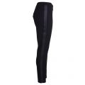 Womens Black Logo Trim Pants 15377 by Versace Jeans from Hurleys