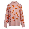 Womens True Blossom Louella Leopard Knitted Jumper 53989 by French Connection from Hurleys