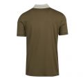 Athleisure Mens Dark Green Paddy 1 Tipped Regular Fit S/s Polo Shirt 73533 by BOSS from Hurleys