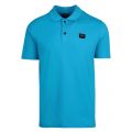 Mens Turquoise Classic Logo Custom Fit S/s Polo Shirt 54046 by Paul And Shark from Hurleys