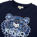 Boys Navy Tiger B2 Sweat Top 86822 by Kenzo from Hurleys