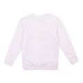 Boys Optical White Branded Crew Sweat Top 47369 by Moschino from Hurleys