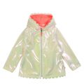 Girls Pearl Scalloped Edge Rain Coat 55733 by Billieblush from Hurleys