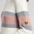 Womens Off White Strike Knitted Jumper 51340 by Barbour International from Hurleys