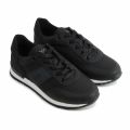 Boys Black Logo Mesh Trainers (27-35) 75505 by BOSS from Hurleys