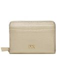 Womens Pale Gold Mott Pebble Small Zip Around Purse 52683 by Michael Kors from Hurleys