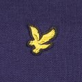 Mens Navy L/s Polo Shirt 64970 by Lyle and Scott from Hurleys