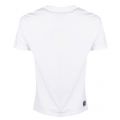 Womens White Gold Logo S/s T Shirt 32512 by Versace Jeans from Hurleys