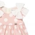 Baby Pink Polka Dot Dress 84156 by Mayoral from Hurleys
