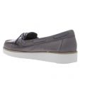 Womens Dark Grey Aledi Boat Shoes 24293 by Moda In Pelle from Hurleys