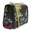 Womens Black Baroque Mix Print Crossbody Bag 49128 by Versace Jeans Couture from Hurleys