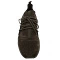 Mens Black Knit Intuous Trainers 17649 by Cortica from Hurleys