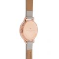 Womens Blush & Rose Gold Lace Detail Midi Dial Watch 26046 by Olivia Burton from Hurleys