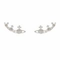 Womens Silver Candy Earrings 77192 by Vivienne Westwood from Hurleys