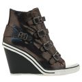 Womens Mordore Thelma Wedge Trainers